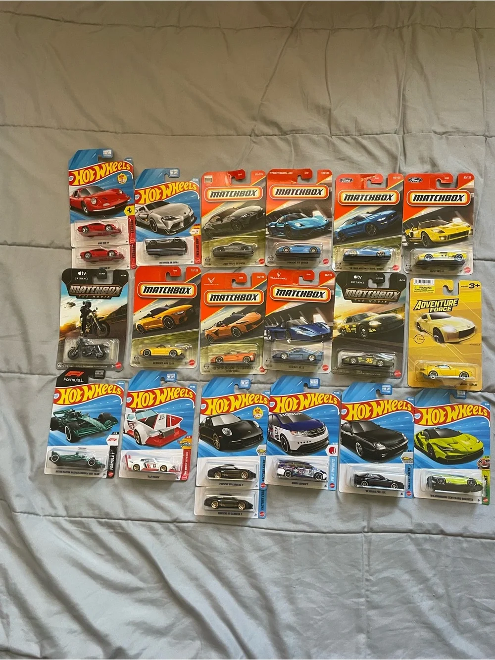 Hot Wheels and Matchbox lot of 20